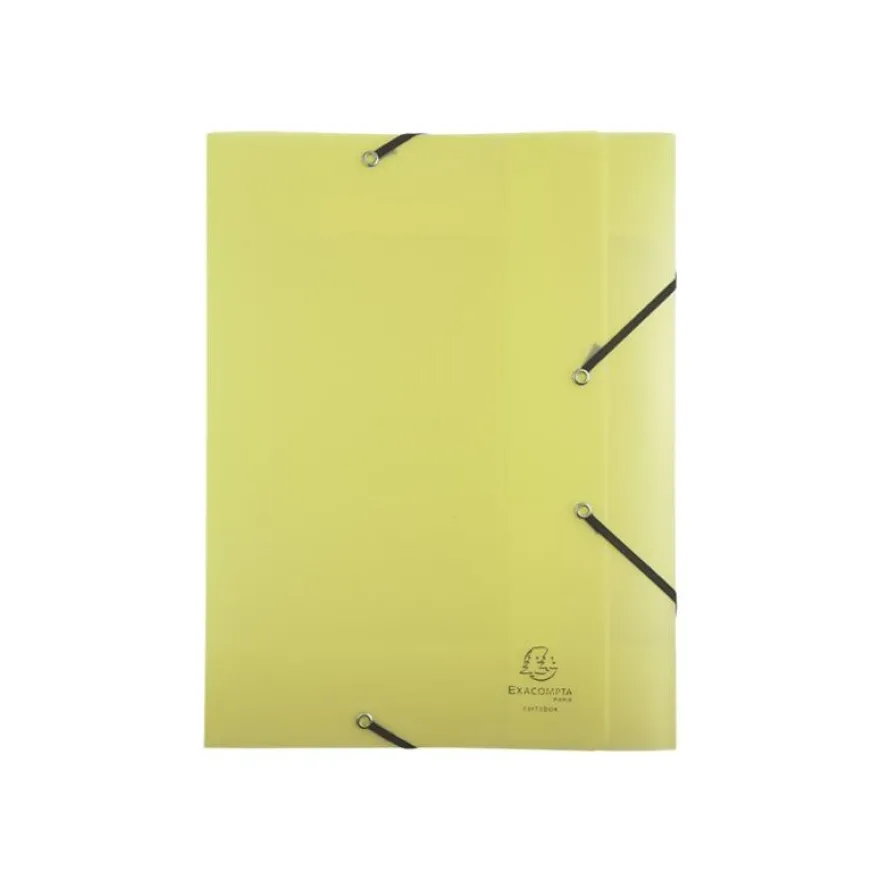 Exacompta Chromaline Pastel - Boîte de classement plastique (livrée à plat) - dos 25 mm - disponible dans différentes couleurs pastels