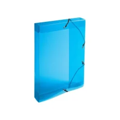 Exacompta Crystal - Boîte de classement plastique - dos 40 mm - disponible dans différentes couleurs