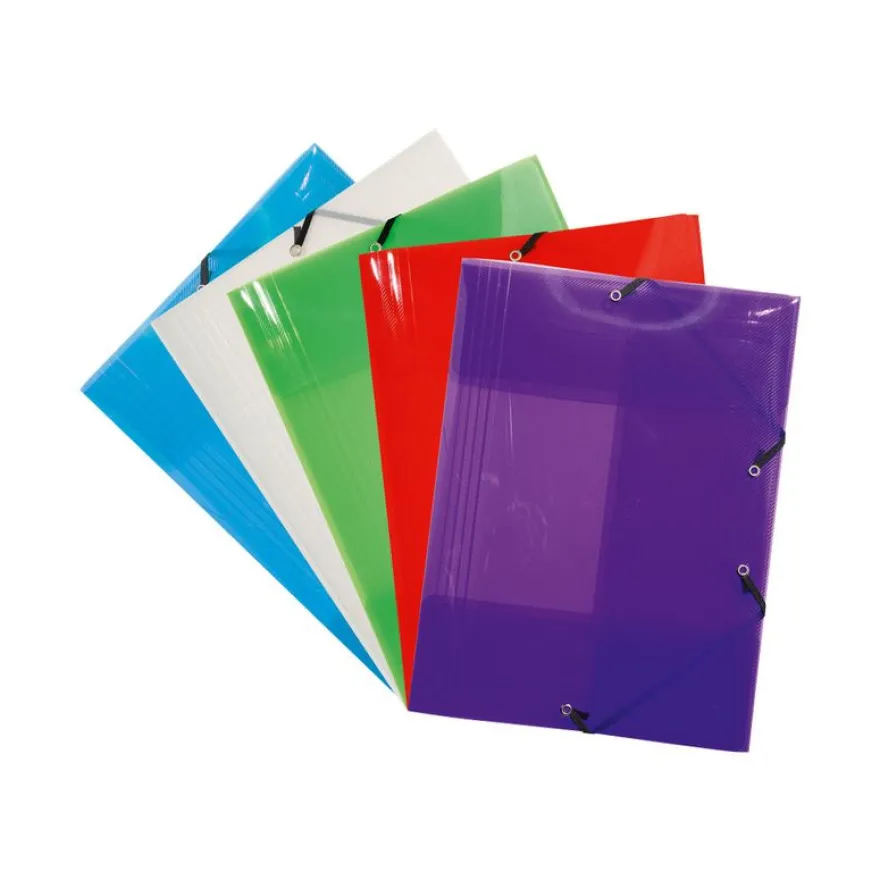 Exacompta Crystal - Chemise polypro à rabats - A4 - disponible dans différentes couleurs