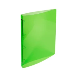 Exacompta Crystal - Classeur souple à anneaux - Dos 20 mm - A4 - pour 100 feuilles - disponible dans différentes couleurs
