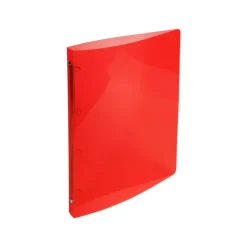 Exacompta Crystal - Classeur souple à anneaux - Dos 20 mm - A4 - pour 100 feuilles - disponible dans différentes couleurs