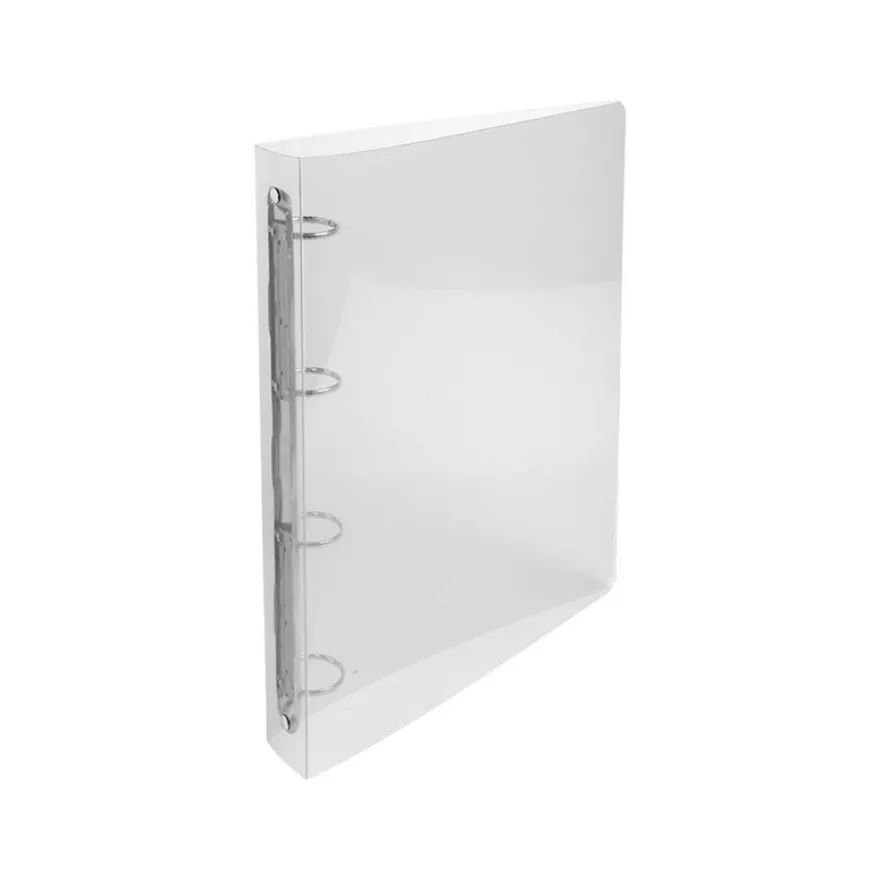 Exacompta Crystal - Classeur souple à anneaux - Dos 40 mm - A4 Maxi - pour 225 feuilles - disponible dans différentes couleurs