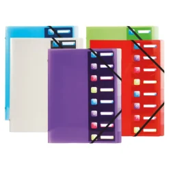 Exacompta Crystal - Trieur polypro 8 positions - différents coloris disponibles