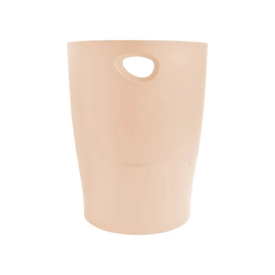 Exacompta Ecobin Aquarel - Corbeille à papier - 15L - corail