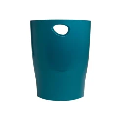 Exacompta ECOBIN NEO DECO - Corbeille à papier - 15 L - poignées - polypropylène (PP) - disponible en différents coloris