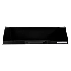 Exacompta Ecotray - Corbeille à courrier à l'italienne noir