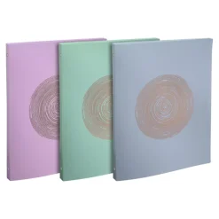 Exacompta Ellipse - Classeur 4 anneaux - Dos de 15 mm - A4 - Pour 140 feuilles - Disponible en différents coloris