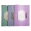 Exacompta Ellipse - Porte vues - 40 vues - A4 - timbre en or rose - gris, vert céladon, vieux rose
