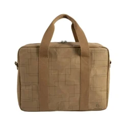 Exacompta Eterneco - Sacoche pour ordinateur portable 15" - brun motifs géométriques