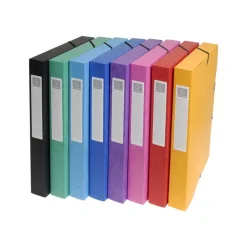 Exacompta Exabox - Boîte de classement en carte lustrée - dos 25 mm - disponible dans différentes couleurs
