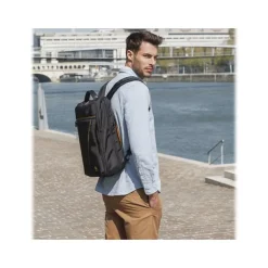 Exacompta Exactive - Sacoche sac à dos pour ordinateur portable 15,6" - noir