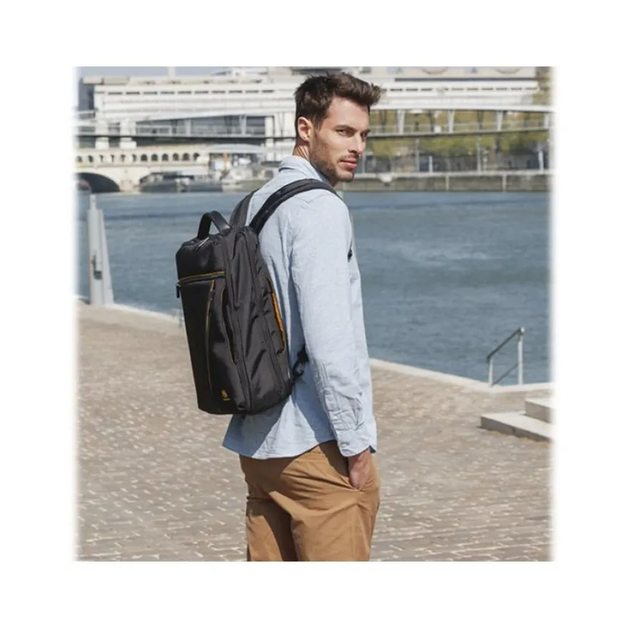 Exacompta Exactive - Sacoche sac à dos pour ordinateur portable 15,6" - noir