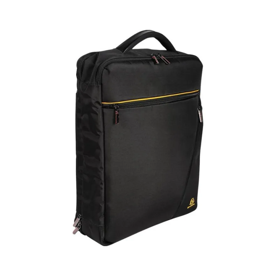 Exacompta Exactive - Sacoche sac à dos pour ordinateur portable 15,6" - noir