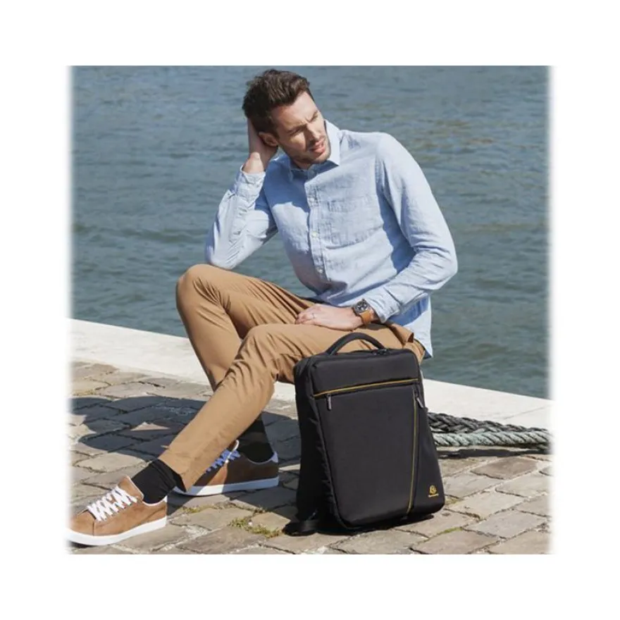 Exacompta Exactive - Sacoche sac à dos pour ordinateur portable 15,6" - noir