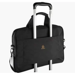 Exacompta Exactive - Sacoche pour ordinateur portable 15,6" - noir, orange