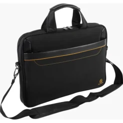 Exacompta Exactive - Sacoche pour ordinateur portable 15,6" - noir, orange