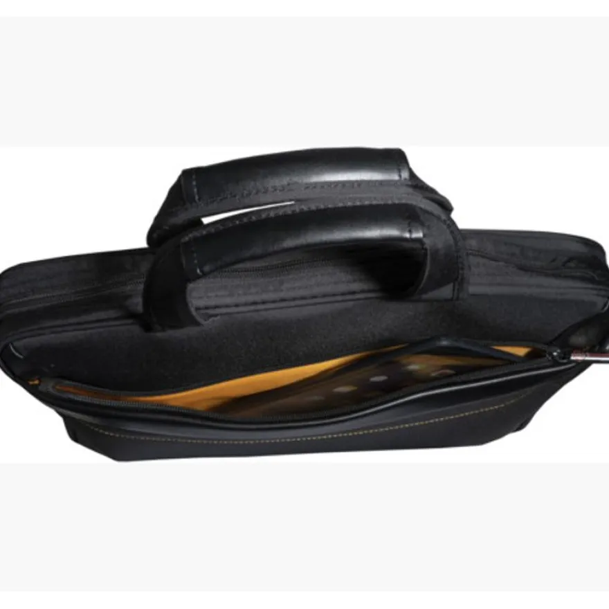 Exacompta Exactive - Sacoche pour ordinateur portable 15,6" - noir, orange