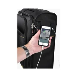 Exacompta Exactive - Valise cabine 15,6" - noir, orange