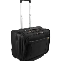 Exacompta Exactive - Valisette trolley business - noir, orange