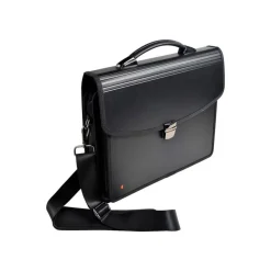 Exacompta Exatravel - Classeur ménager (valisette trieur) 7 onglets - noir