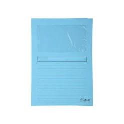 Exacompta Forever - 25 Chemises coin à fenêtre - 130 gr - couleurs assorties