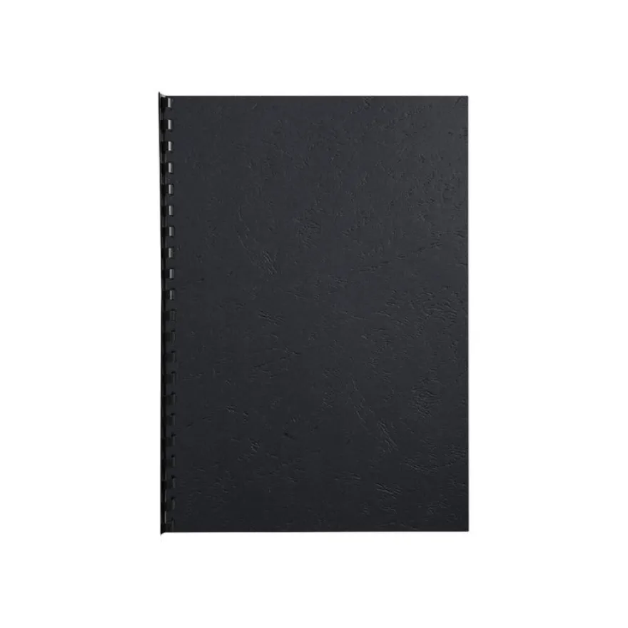 Exacompta Forever - Carton recyclé - A4 (210 x 297 mm) - noir - 270 g/m² - 25 unités couverture à reliure