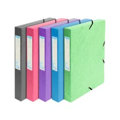 Exacompta Forever Satin - Boîte de classement - DOS 40 mm - A4 - Disponible dans différentes couleurs