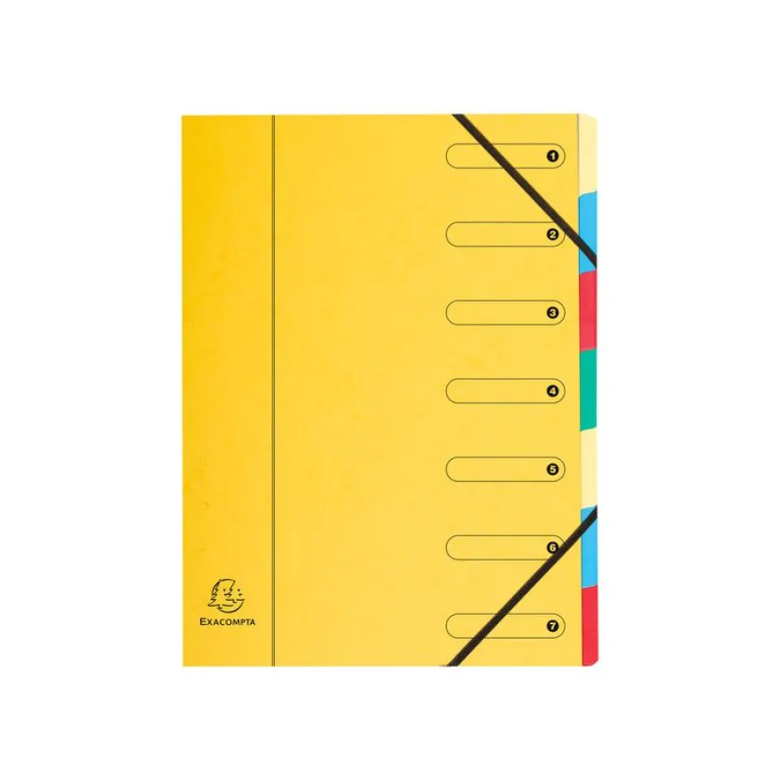 Exacompta Harmonika - Trieur 7 positions - disponible dans différentes couleurs