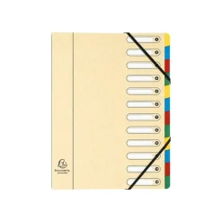 Exacompta Harmonika - Trieur à fenêtres 12 positions - disponible dans différentes couleurs