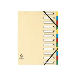 Exacompta Harmonika - Trieur à fenêtres 12 positions - disponible dans différentes couleurs