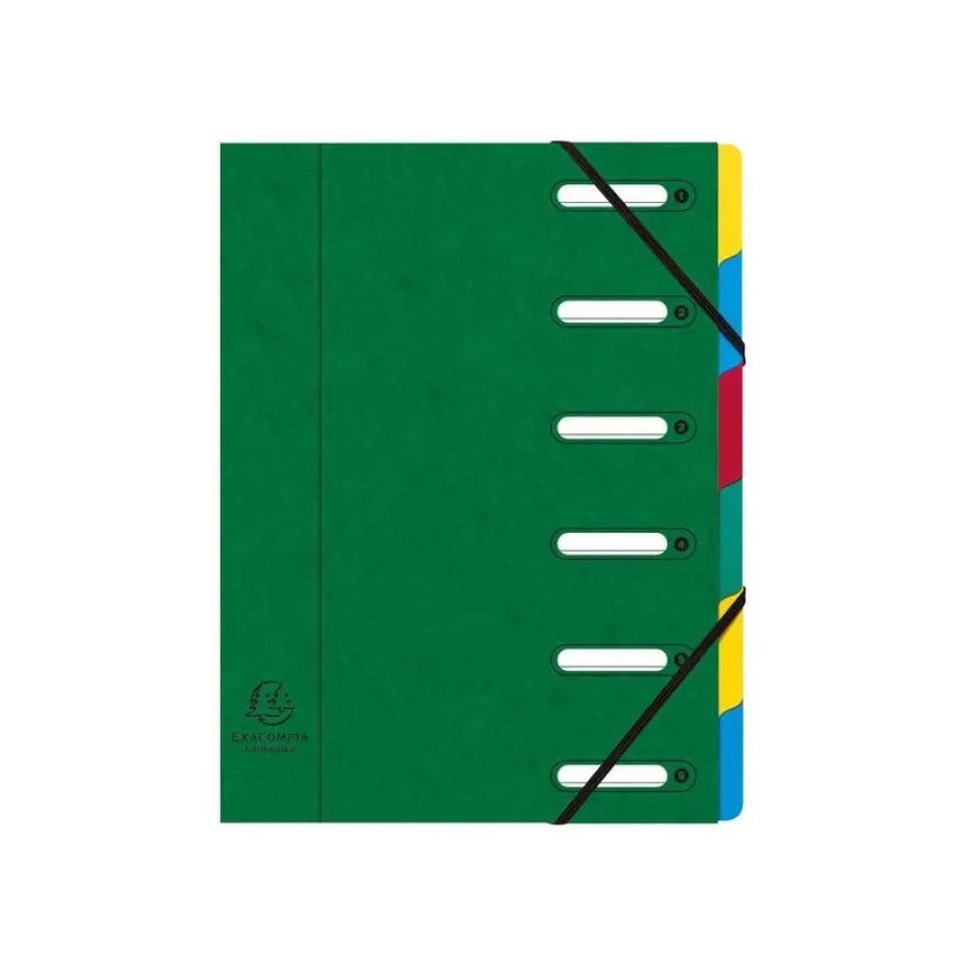 Exacompta Harmonika - Trieur à fenêtres 6 positions - disponible dans différentes couleurs