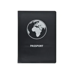 Exacompta Hidentity - Etui de protection de passeport - PVC - noir
