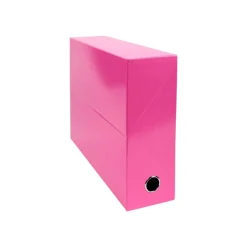 Exacompta Iderama - Boîte de transfert - dos 90 mm - rose