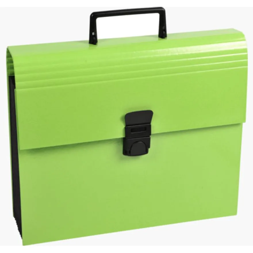 Exacompta Iderama - Classeur ménager (valisette trieur) 12 onglets - disponible dans différentes couleurs