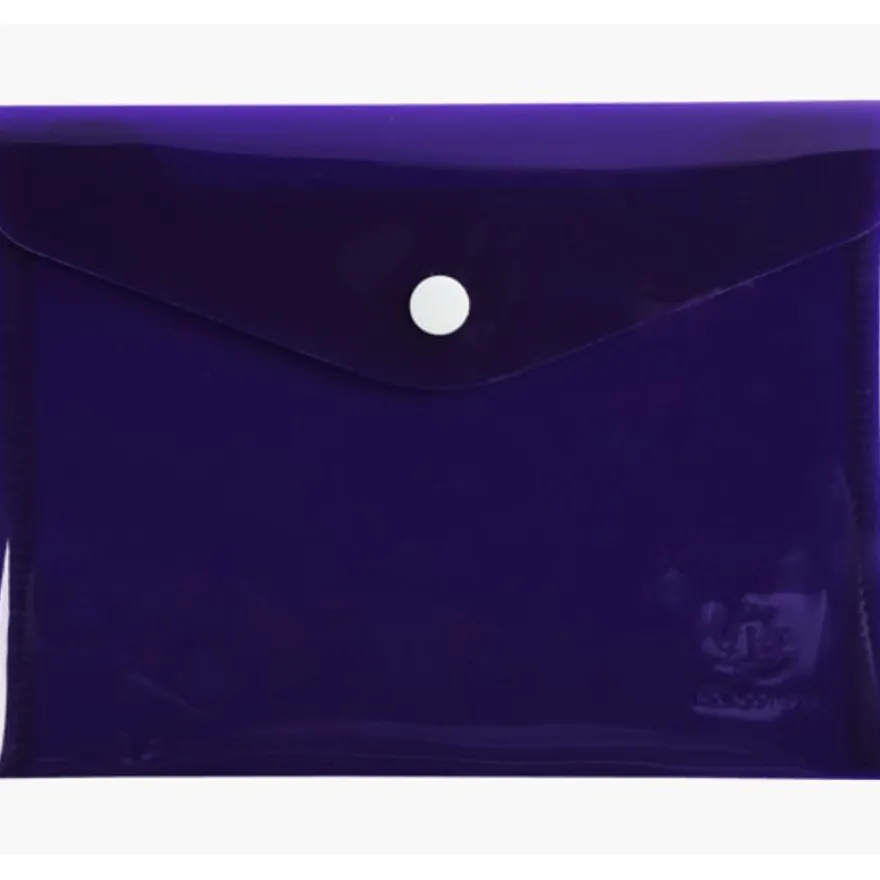 Exacompta Iderama - Pochette enveloppe - format B6 - bouton pression - disponible dans différentes couleurs