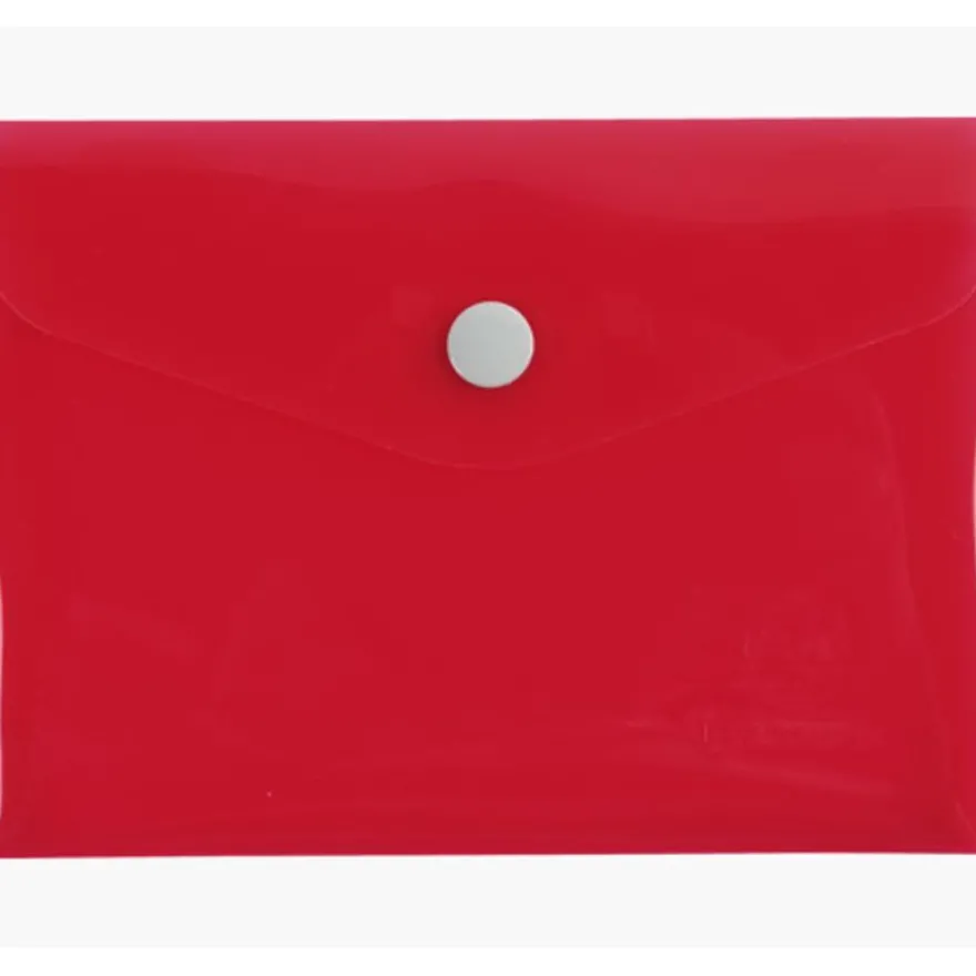 Exacompta Iderama - Pochette enveloppe - format B7 - bouton pression - disponible dans différentes couleurs
