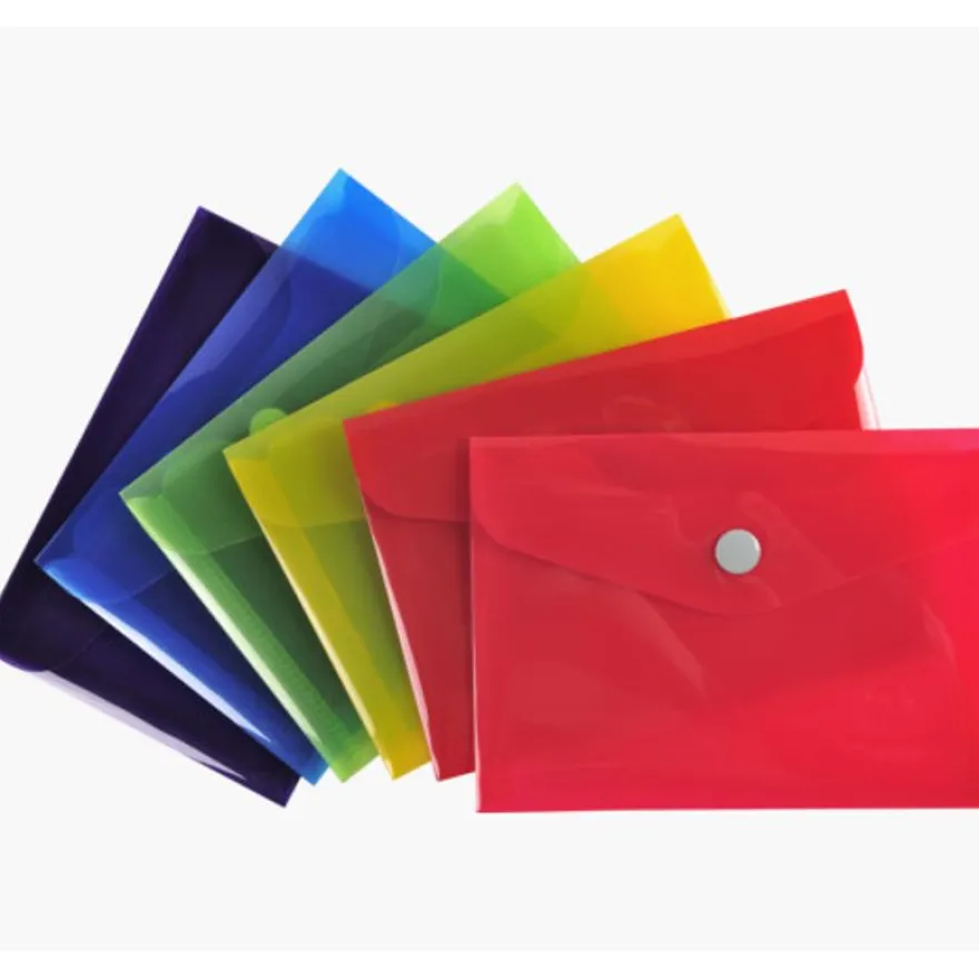 Exacompta Iderama - Pochette enveloppe - format B7 - bouton pression - disponible dans différentes couleurs