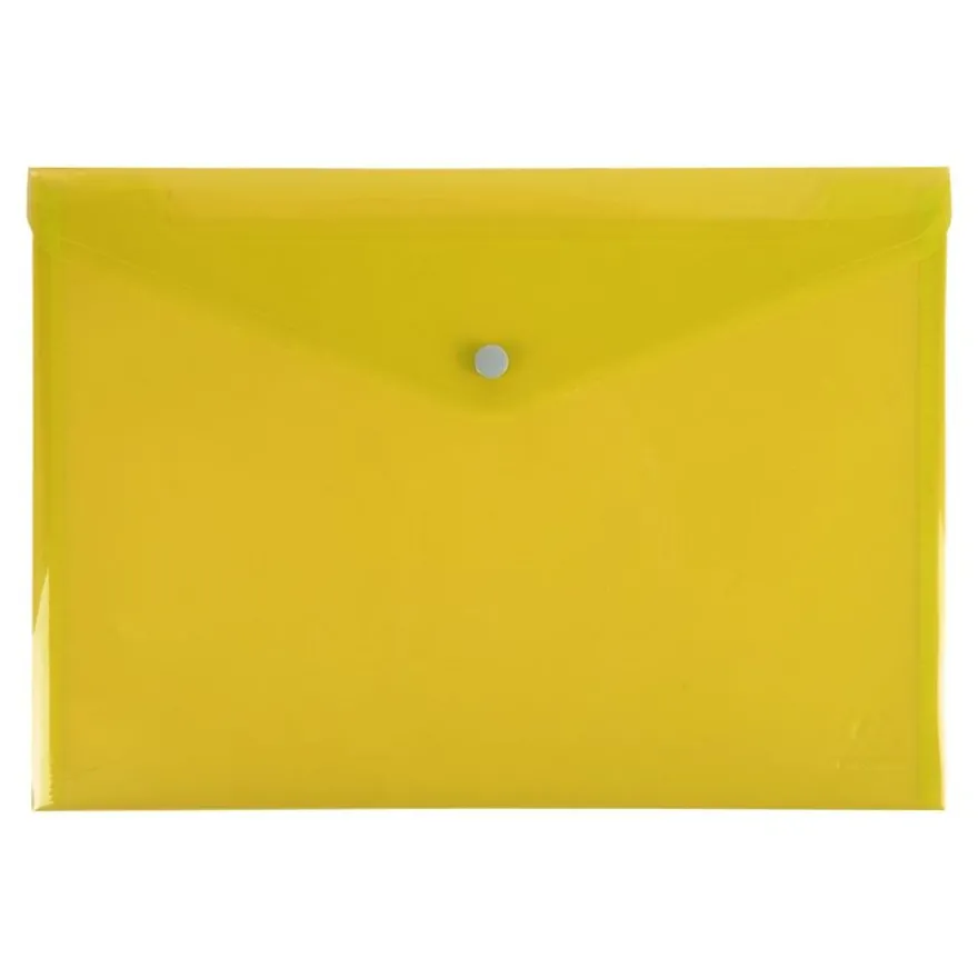Exacompta Iderama - Pochette enveloppe - format A4 - bouton pression - disponible dans différentes couleurs