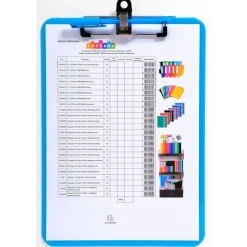 Exacompta Iderama - Porte-bloc - A4 - disponible dans différentes couleurs