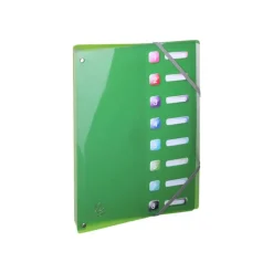 Exacompta Iderama - Trieur polypro 8 positions - disponible dans différentes couleurs