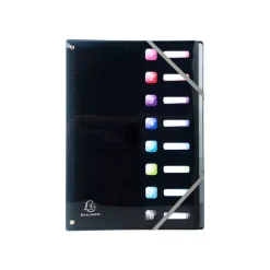 Exacompta Iderama - Trieur polypro 8 positions - disponible dans différentes couleurs