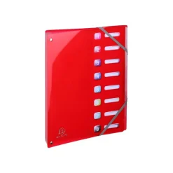 Exacompta Iderama - Trieur polypro 8 positions - disponible dans différentes couleurs