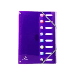 Exacompta Iderama - Trieur polypro 8 positions - disponible dans différentes couleurs