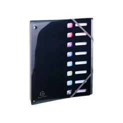 Exacompta Iderama - Trieur polypro 8 positions - disponible dans différentes couleurs