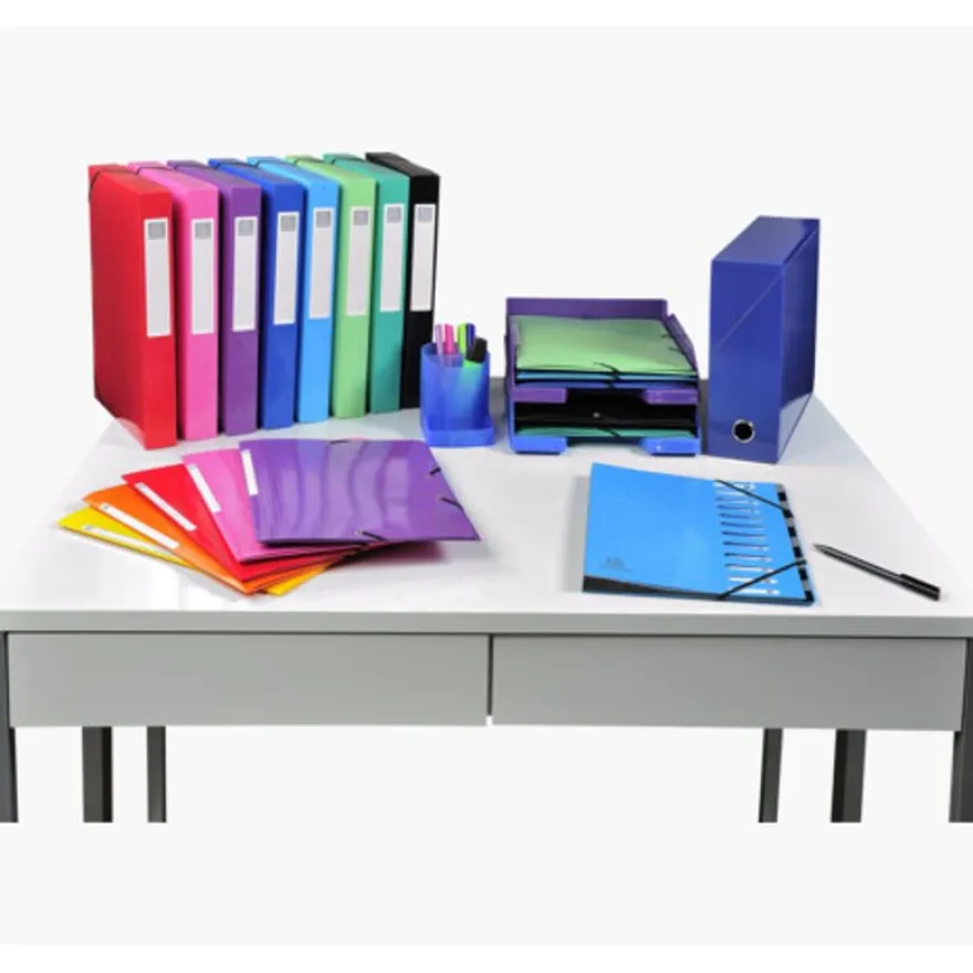 Exacompta Iderama - Trieur extensible 12 positions - disponible dans différentes couleurs