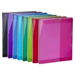 Exacompta Iderama PP - Boîte de classement plastique - dos 25 mm - disponible dans différentes couleurs