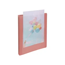 Exacompta Kréacover Pastel - Classeur à anneaux personnalisable - Dos 40 mm - A4 - pour 275 feuilles - disponible dans différentes couleurs