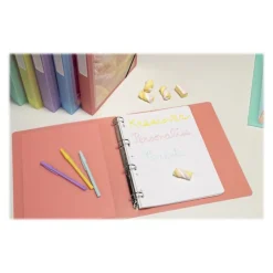 Exacompta Kréacover Pastel - Classeur à anneaux personnalisable - Dos 40 mm - A4 - pour 275 feuilles - disponible dans différentes couleurs