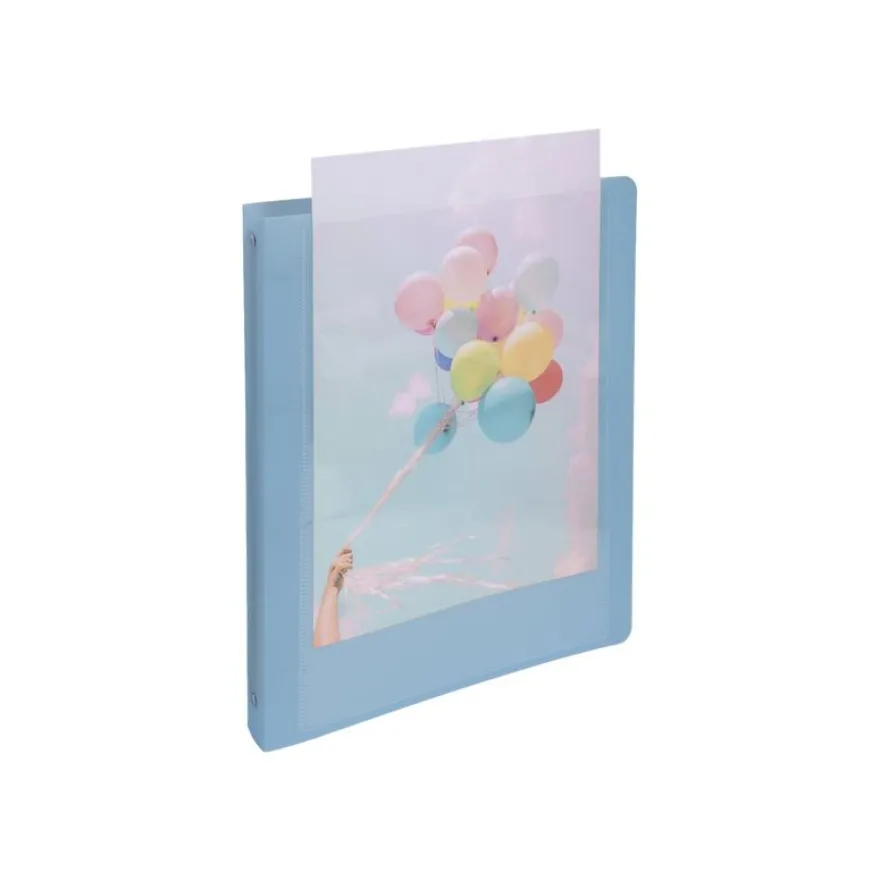 Exacompta Kréacover Pastel - Classeur à anneaux personnalisable - Dos 40 mm - A4 - pour 275 feuilles - disponible dans différentes couleurs