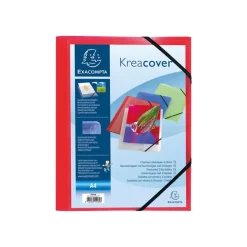 Exacompta KreaCover - Chemise personnalisable à rabats - A4 - disponible dans différentes couleurs
